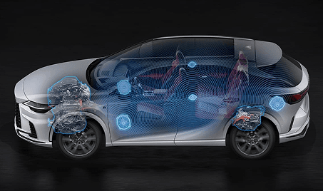 RX 350h Luxury Safety Features