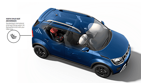 Maruti Suzuki Ignis - ISOFIX child seat anchorages