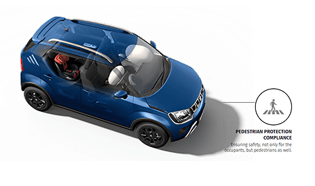 Pedestrian protection compliance