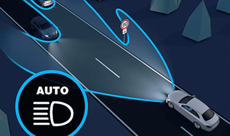 Mercedes-Benz G-Class - Adaptive High-Beam Assist Headlight Control