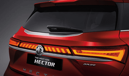 Morris Garages Hector Plus - Emergency Brake Light Flashing