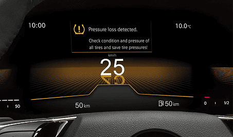 Stay Safe with Real-Time Tyre Pressure Monitoring (TPMS)