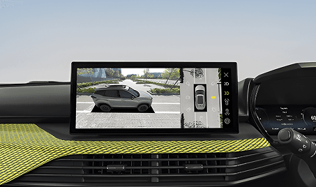 Tata Harrier - Rear Parking Sensors and Camera for Safer Parking