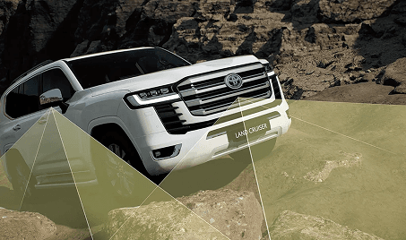 Toyota Land Cruiser 300 - Blind Spot Monitor (BSM)