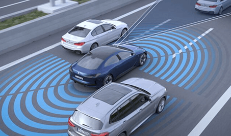BMW i4 - Smart Lane Drift Alert for Safer Drives